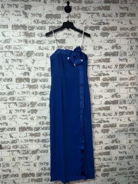 NWT! Lilly Pulitzer Anasophia Maxi Dress Starlight Navy Blue Size 6